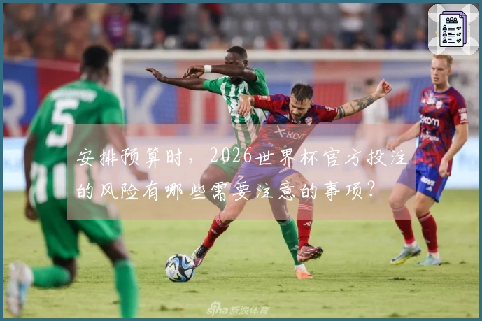 安排预算时,2026世界杯官方投注的风险有哪些需要注意的事项?