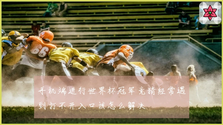 手机端进行世界杯冠军竞猜经常遇到打不开入口该怎么解决